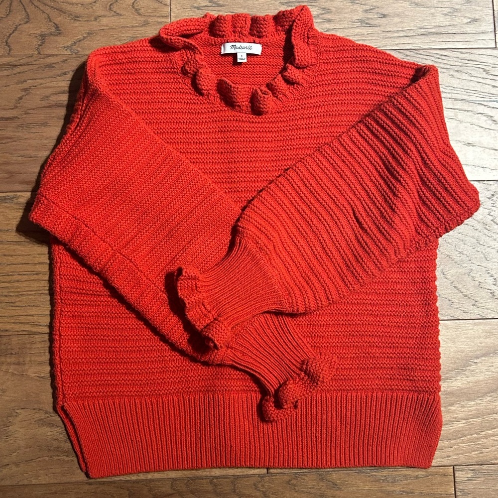 Madewell Red Sweater
